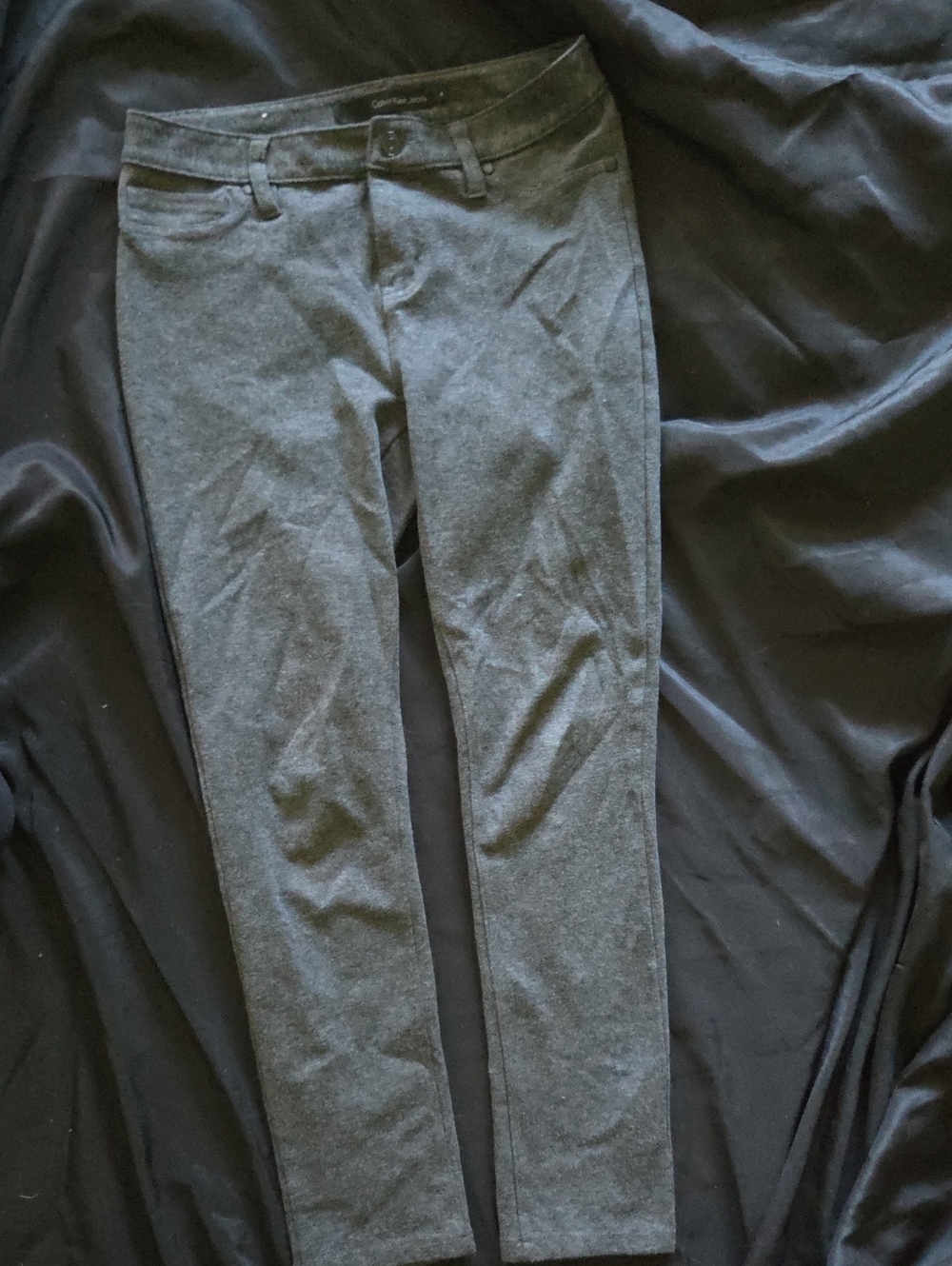 Calvin Klein Slim Gray Chino Pants